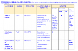 actividades primero y segundo de primaria